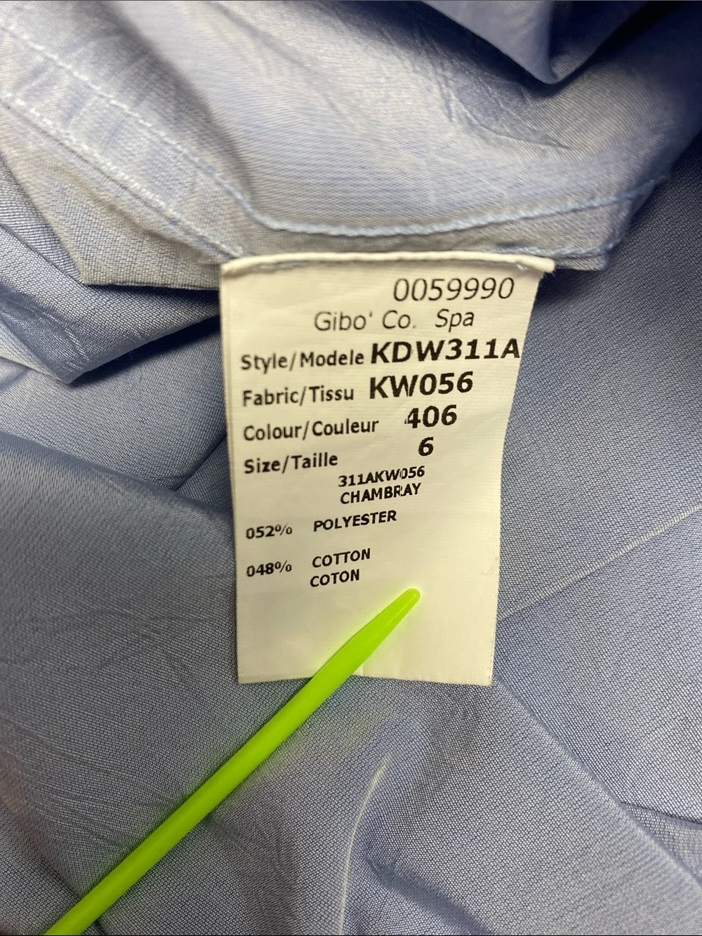 Vintage/Y2K Michael Kors Made in Italy Blue Chambray Longline Tunic Shirt Dress